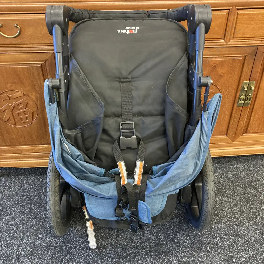 Mothers Choice 3 Wheel Stroller Image 1++